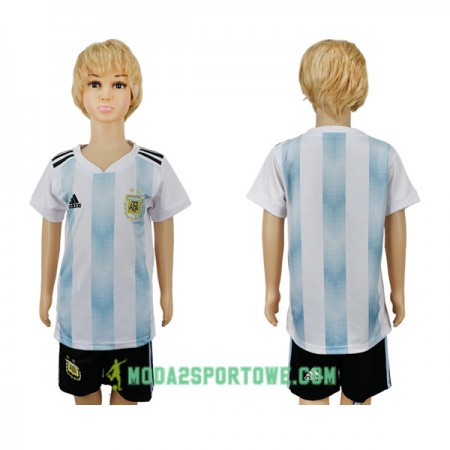 Koszulka Argentyna Dziecięcy Mistrzostwa Świata 2018 Domowe Stroje Piłkarskie